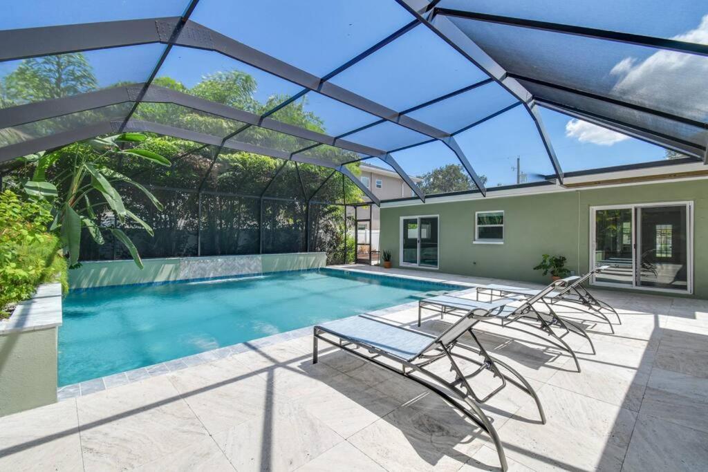 Luxury Home In The Heart Of South Tampa & Pool! Exterior photo